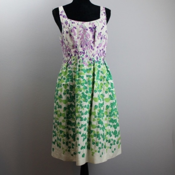 Maeve Dresses & Skirts - NWOT Anthropologie Maeve Wisteria Cotton Dress